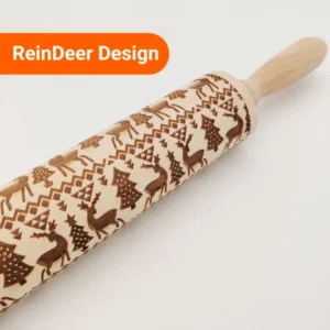 Embossed Rolling Pin - ReinDeer